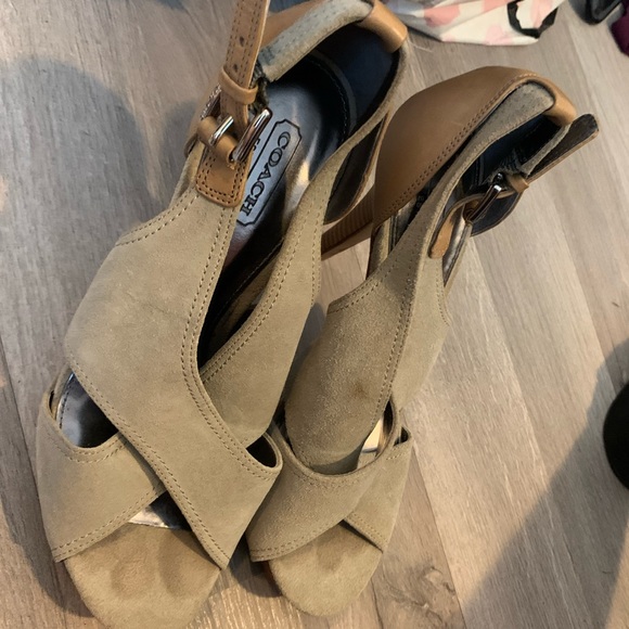 Coach Heels - Picture 1 of 3